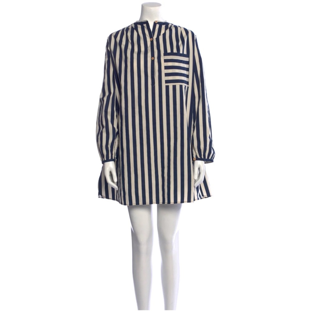 Clare V Striped Mini Dress